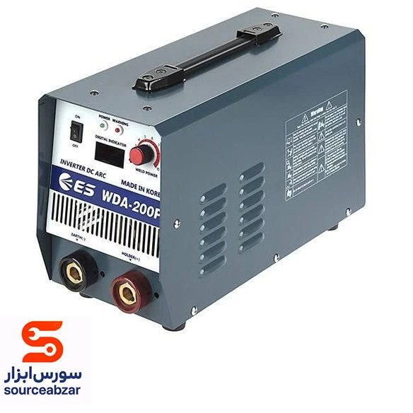 اینورتر جوشکاری ای اس مدل WDA200P ظرفیت 190 آمپر تک فاز