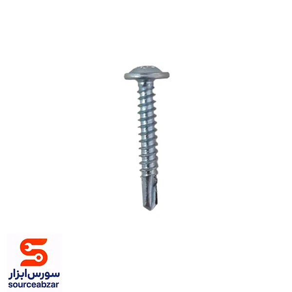 بسته 1000 عددی پیچ خودکار نوک مته واشردار سایز 1*8