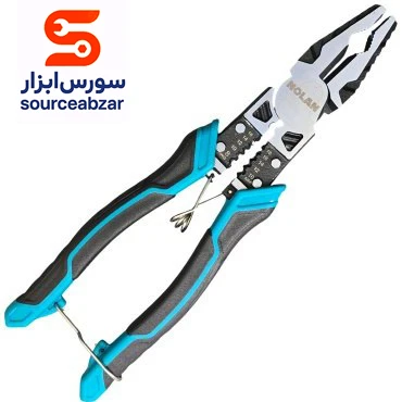 انبردست صنعتی 8.5 اینچ چندکاره نولان NOLAN