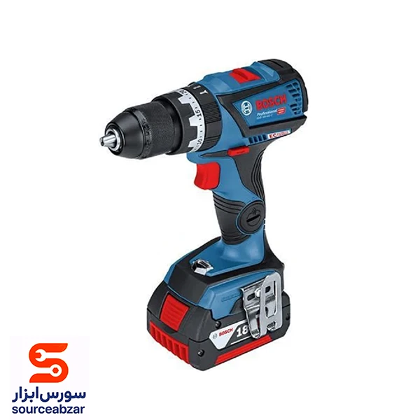 دریل پیچ گوشتی چکشی شارژی بوش 18 ولت مدل GSB 18V-60C