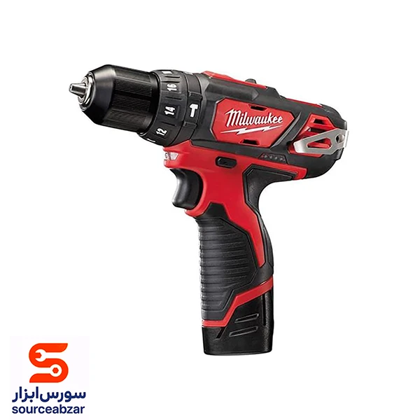 دریل پیچ گوشتی چکشی شارژی میلواکی 12 ولت مدل M12BPD-202C