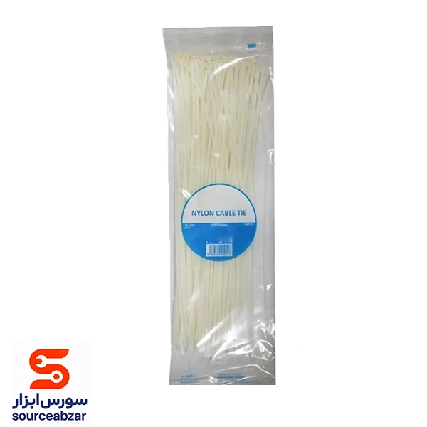 بست کمربندی سفید 37 سانتی سایز 4.8