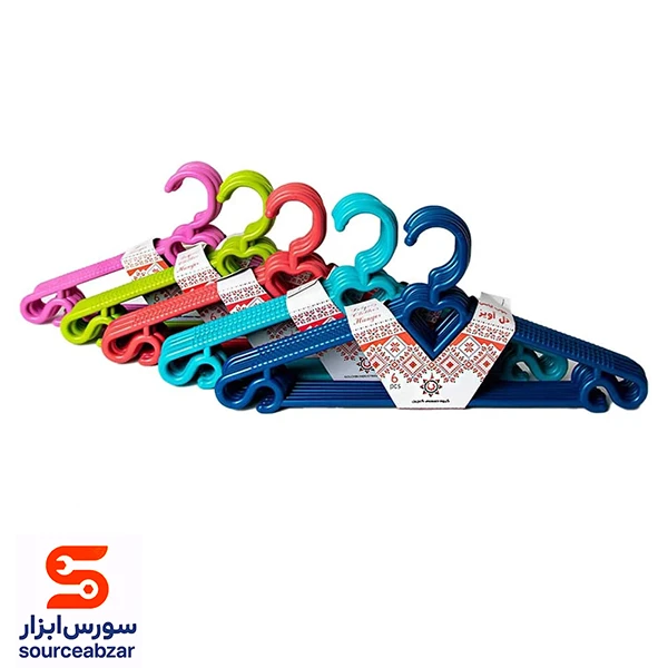 چوب لباس دل آویز گلچین مدل P-206