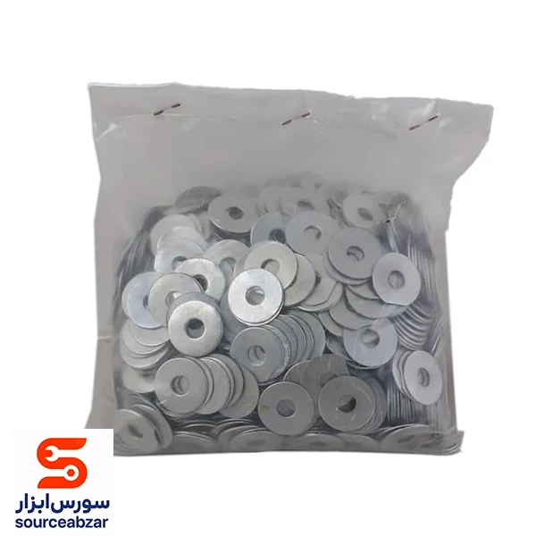 بسته 1000 عددی واشر دور پهن سایز 6