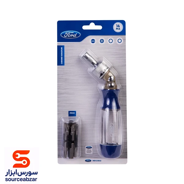 کیت سری پیچ گوشتی و بکس وی تولز مدل FHT-C-0043