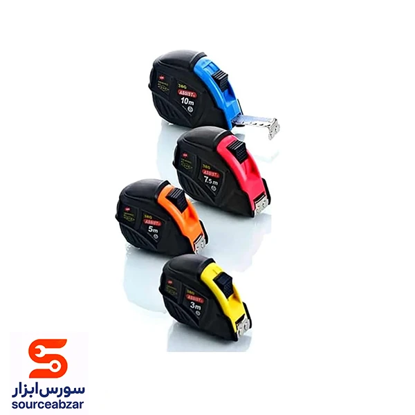 متر فلزی اسیست 10 متری مدل 38G
