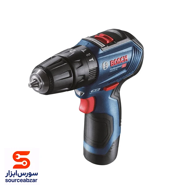 دریل پیچ گوشتی چکشی شارژی بوش 12 ولت مدل GSB 12V-30