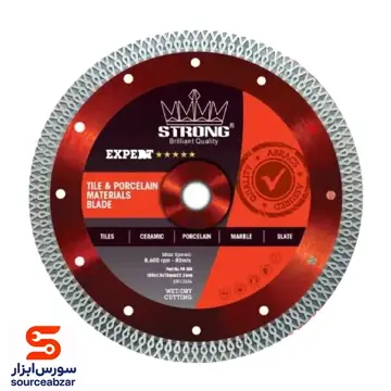 صفحه سرامیک و پرسلان بر مینی استرانگ 115 میلی متر مدل PO-115