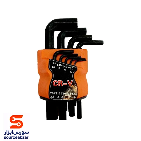 ست 9 عددی آچار آلن شش پر