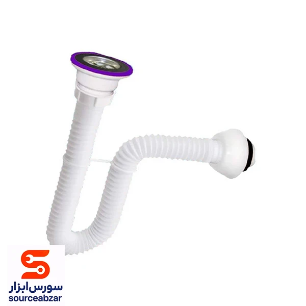 سیفون فلکسی کامل 100 سانت تک پلاست