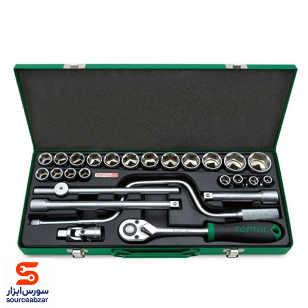 مجموعه 26 عددی آچاروسربکس واتا مدل vt26