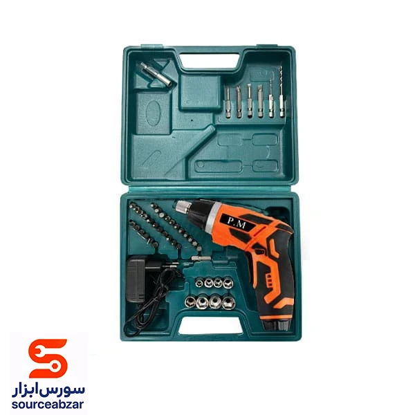 پیچ گوشتی شارژی پی ام 3.6 ولت مدل DM3.6V