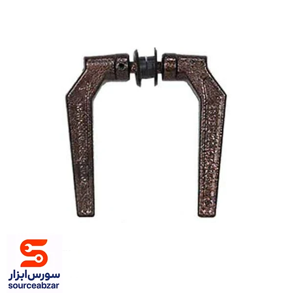 دستگیره رنگی دو خم قبادی