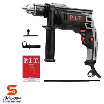 دریل چکشی برقی پی ای تی (p i t) 13 میلی متری 780 وات PSB13-C2