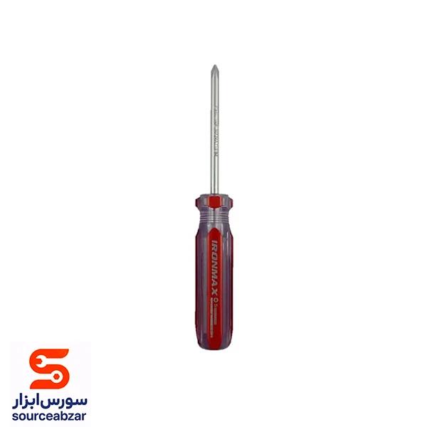 پیچ گوشتی چهارسو آیرون مکس 10 سانتی سایز 5
