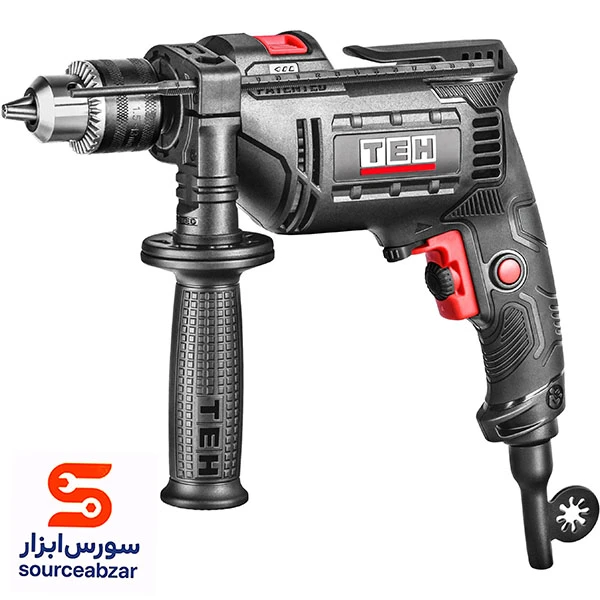 دریل 13 میلیمتر چکشی تی ای اچ مدل TD 1308A